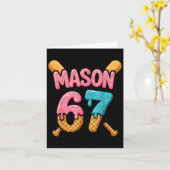 Carte Mason 67 Ice Cream Drip Baseball (Fleur jaune)