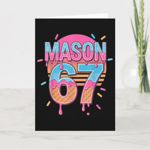 Carte Mason 67 Mème Crème Glacée Bysebyll Drip 