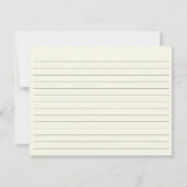 Carte Mason Jar & Hydrangeas Recette (Dos)