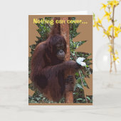 Carte Masque d'amour (Fleur jaune)