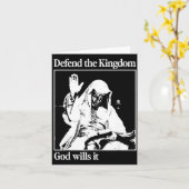 Carte Masque d'argent Roi Baldwin Iv Mème Le Roi Lépreux (Fleur jaune)