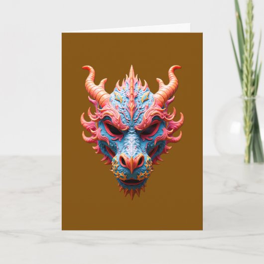 Carte Masque de dragon Aurora (Devant)