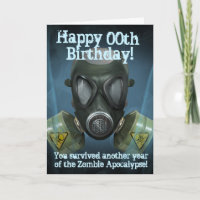 Masque de gaz post-apocalyptique