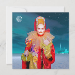 Carte Masque de Venise