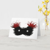 Carte Masque du fantôme (Fleur jaune)