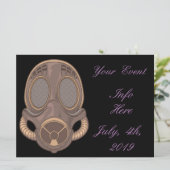 Carte Masque gaz vapeur Thunder_Cove (Debout devant)