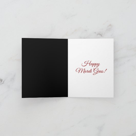 CARTE MASQUERADE VENICE ART (Intérieur)