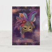 CARTE MASQUERADE VENICE ART (Devant)