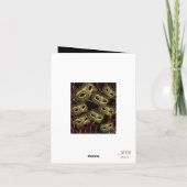 CARTE MASQUERADE VENISE  ART      (Dos)