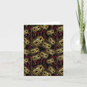 CARTE MASQUERADE VENISE ART