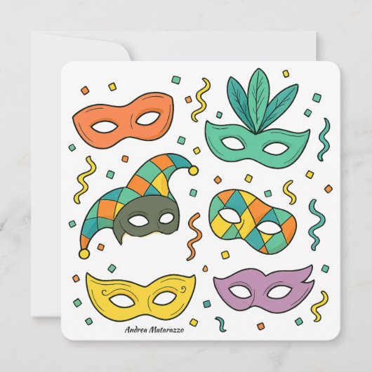 Carte Masques Volants (Devant)