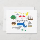 Carte Massachusetts (Devant)