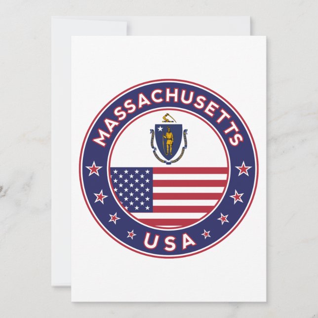 Carte Massachusetts (Devant)