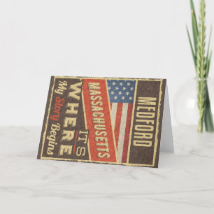 Carte Massachusetts de Medford
