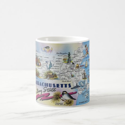 Carte Massachusetts Mug (Centre)