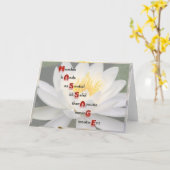 Carte Massage (Fleur jaune)