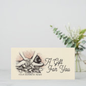 Carte Massage Thérapie Guérison Mains Énergie Spa Bien-ê (Debout devant)