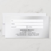 Carte Massage Thérapie Guérison Mains Énergie Spa Bien-ê (Dos)