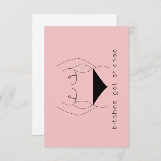 Carte Mastectomie (Devant / Derrière)