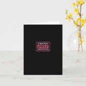 Carte Mastectomie Funny Cancer du Sein (Fleur jaune)