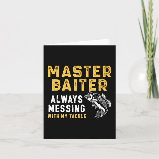 Carte Master Baiter (Devant)
