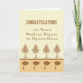 Carte Master Card en agriculture (Devant)