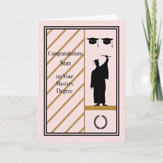 Carte Master Card for Son (Devant)