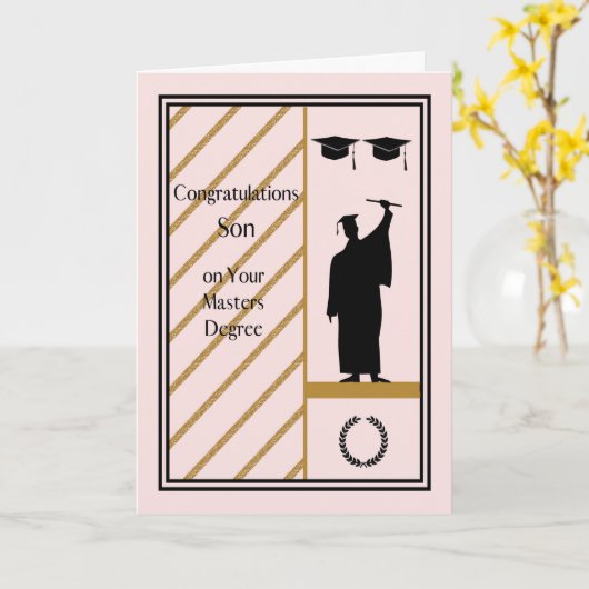 Carte Master Card for Son (Fleur jaune)