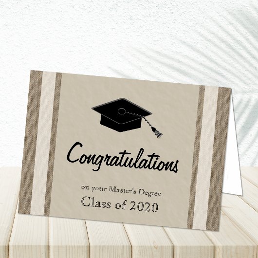 Carte Master Graduation Card