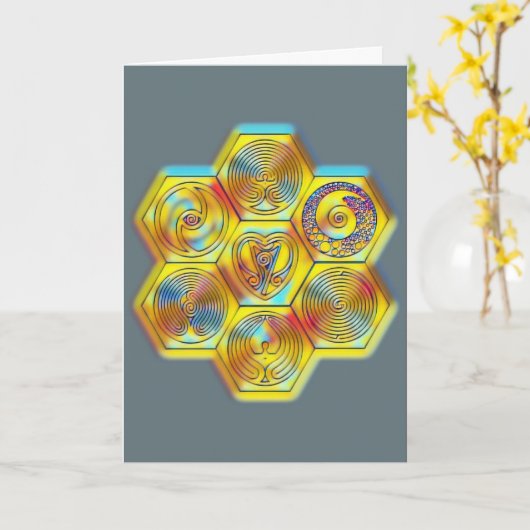 CARTE MASTERY (Fleur jaune)