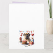 Carte Mastiff lors d'une fête (Dos)