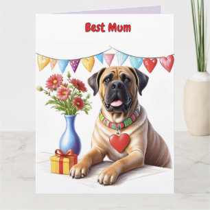 Carte Mastiff lors d'une fête