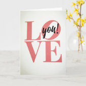 Carte Mat Matte Amour Romantique (Fleur jaune)