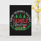 Carte Matching Family Christmas 2025 Making Memories Tog (Fleur jaune)