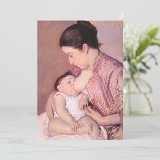 Carte Maternite | Mary Cassatt (Debout devant)