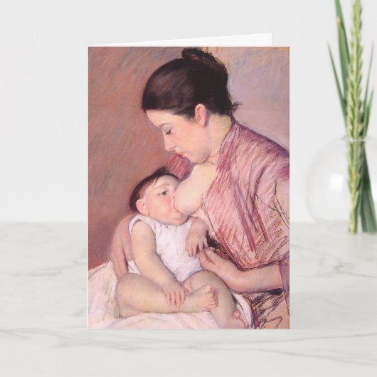 Carte Maternite | Mary Cassatt (Devant)