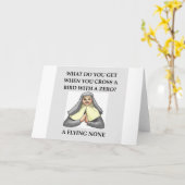 Carte math jok (Fleur jaune)