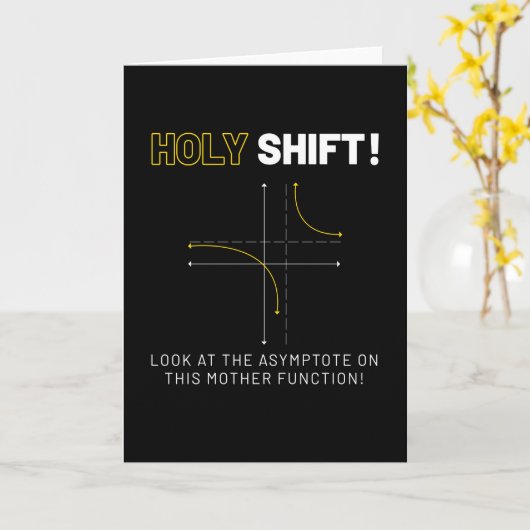 Carte Math Math Math Shift (Fleur jaune)