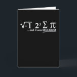 Carte Mathematics Funny Math Lover 3.14 Pi Day Symbol<br><div class="desc">Appareil d'excellence pour les hommes,  les femmes,  les adultes,  les boys,  les girls,  couples,  mom,  dad,  aunt,  uncle,  him & her,  Birthdays,  Anniversaries,  School,  Graduations,  Holidays,  Christmas</div>