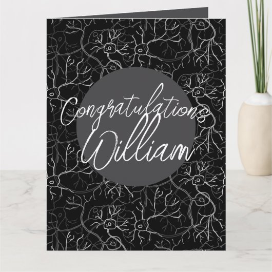 Carte Matière grise - Neurons (Devant)