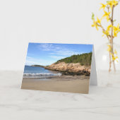 Carte Matin à Sand Beach (Fleur jaune)