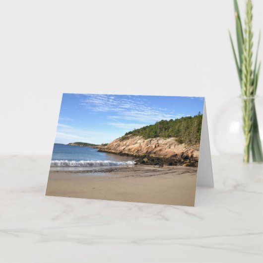 Carte Matin à Sand Beach (Devant)