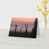 Carte Matin brumeux (Fleur jaune)