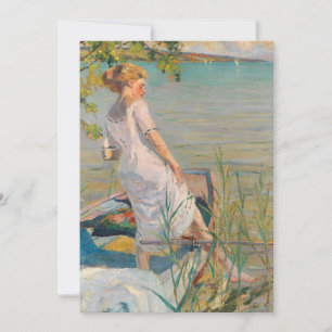 Carte Matin d'été sur le lac Starnberg   Edward Cucuel