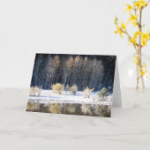 Carte Matin givré (Fleur jaune)