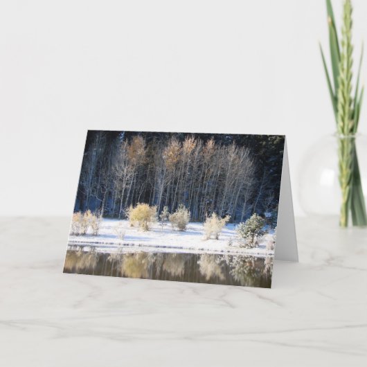 Carte Matin givré (Devant)