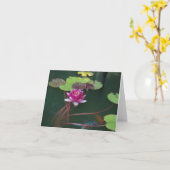 Carte Matin Lily (Fleur jaune)