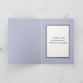 Carte Matin Misty Lake Sympathy (Intérieur)