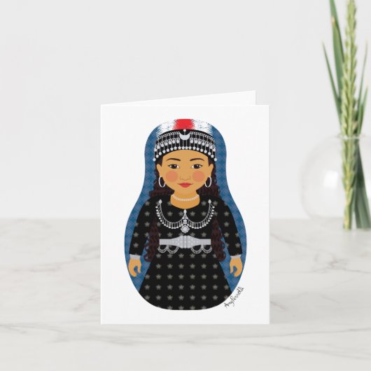 Carte Matryoshka assyrienne (Devant)