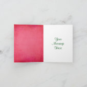 Carte Matryoshka Babushka Doll Damask Birthday (Intérieur)